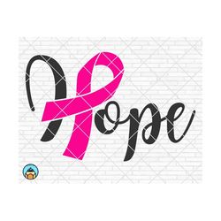 hope svg, breast cancer svg, cancer awareness svg, cancer survivor svg, cancer ribbon svg, fight cancer svg, cricut, silhouette, png