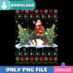 doberman xmas gift png perfect files design download