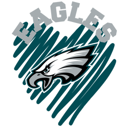 philadelphia eagles team logo svg, philadelphia eagles svg, nfl svg, png dxf eps digital file