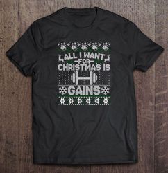 all i want for christmas is gain2 shirt