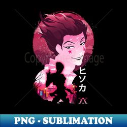 hisoka sunset - decorative sublimation png file - create with confidence