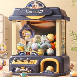 doll machine coin operated play game, mini claw catch toy machines dolls,