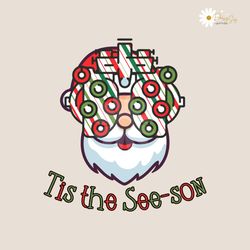 tis the seeson christmas eye care svg for cricut files