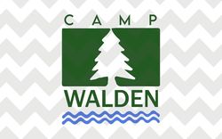 parent trap "camp walden" shirt logo png | svg | jpg