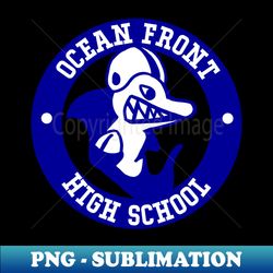 ocean front sharks summer school - high-resolution png sublimation file - instantly transform your sublimation projects