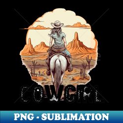 cowgirl - digital sublimation download file - stunning sublimation graphics