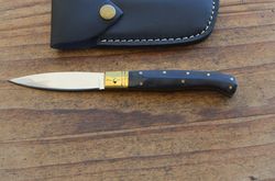 custom made stainless steel folding knife from the eagle collection