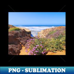 san diego shore california beautiful photography - retro png sublimation digital download - defying the norms