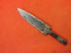 damascus steel billet blade blank, knife