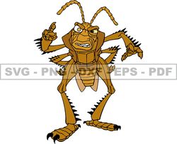 bugs life svg, bugs life cricut, cartoon customs svg, incledes png dsd & ai files great for dtf, dtg 04