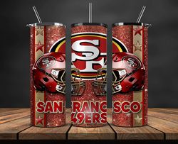 san francisco 49ers tumbler, 49ers logo, nfl, nfl teams, nfl logo, nfl football png 28