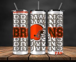 cleveland browns tumbler, browns logo, nfl, nfl teams, nfl logo, nfl football png 37