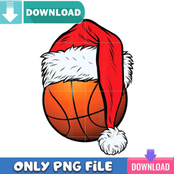 christmas basketball png perfect sublimation design download