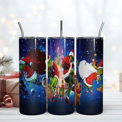 grinch tumbler 20oz, grinch christmas tumbler, christmas gift, grinchmas holiday cup, grinch movies for christmas gift