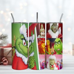 grinch tumbler 20oz, grinch christmas tumbler, christmas gift, grinchmas holiday cup, grinch movies for christmas gift