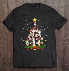 ferret christmas tree tee shirt