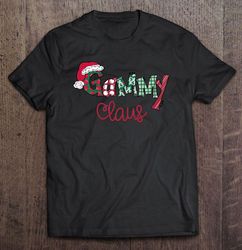 gammy claus santa hat christmas shirt