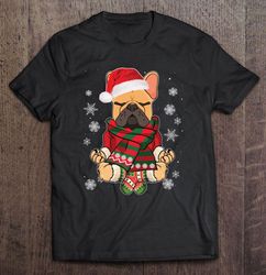 golfing santa hat golf ball christmas tshirt