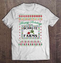 happy holidays nurse christmas gift tshirt