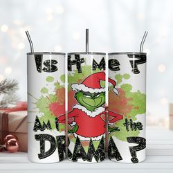 grinch tumbler 20oz, grinch christmas tumbler, christmas gift, grinchmas holiday cup, grinch movies for christmas gift