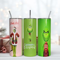 grinch tumbler 20oz, grinch christmas tumbler, christmas gift, grinchmas holiday cup, grinch movies for christmas gift