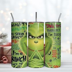 grinch tumbler 20oz, grinch christmas tumbler, christmas gift, grinchmas holiday cup, grinch movies for christmas gift