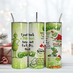 grinch tumbler 20oz, grinch christmas tumbler, christmas gift, grinchmas holiday cup, grinch movies for christmas gift