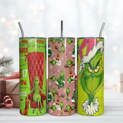 grinch tumbler 20oz, grinch christmas tumbler, christmas gift, grinchmas holiday cup, grinch movies for christmas gift