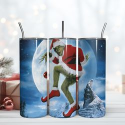 grinch tumbler 20oz, grinch christmas tumbler, christmas gift, grinchmas holiday cup, grinch movies for christmas gift