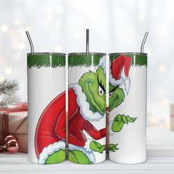 grinch tumbler 20oz, grinch christmas tumbler, christmas gift, grinchmas holiday cup, grinch movies for christmas gift