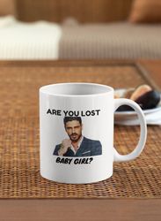 365 days are you lost baby girl massimo white mug