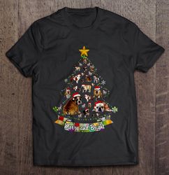 Merry And Bright Camaro Christmas Tree TShirt