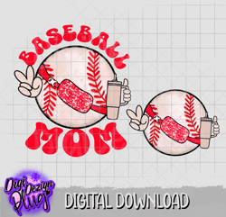 baseball mom png- baseball png- digital download