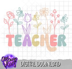 teacher svg - png- digital download