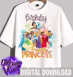 birthday princess -png- digital downlaod