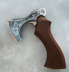 custom hand forged carbon steel handle viking throwing hatchet tomahawk axe
