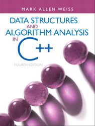 data structures and algorithm analysis in c by mark a  weiss fourth edition