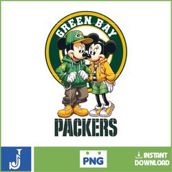 nfl mouse couple football team png, choose nfl football teams inspired mickey mouse png, game day png(5)