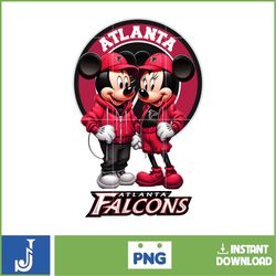 nfl mouse couple football team png, choose nfl football teams inspired mickey mouse png, game day png(7)