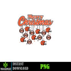 nfl merry christmas ball png, merry christmas ball png, groovy christmas balls png (9)