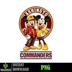 nfl mouse couple football team png, choose nfl football teams inspired mickey mouse png, game day png (32)