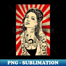 tattoo girl - professional sublimation digital download - stunning sublimation graphics