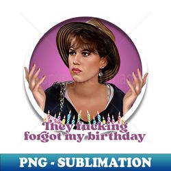 sixteen candles - exclusive sublimation digital file - unleash your creativity