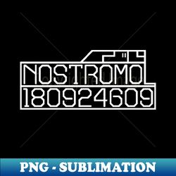 nostromo boot screen graphic - png transparent sublimation design - fashionable and fearless