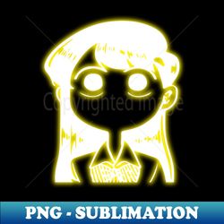 neon komi san - vintage sublimation png download - fashionable and fearless