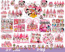 disney merry christmas png, pink christmas tree png, christmas mickey and friends svg, christmas squad png