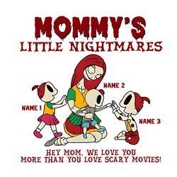 kids mother of nightmares png sublimation