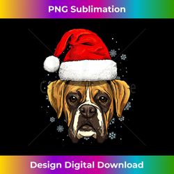 boxer dog christmas season breed owner keeper enthusi - chic sublimation digital download - ideal for imaginative endeavors