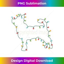 Chihuahua With String Lights Gift For Christmas - Dog L - Innovative Png Sublimation Design - Pioneer New Aesthetic Frontiers