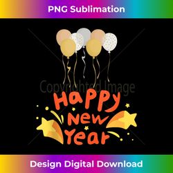 funny happy new year christmas happy holiday-dog day fun tank - bespoke sublimation digital file - elevate your style with intricate details